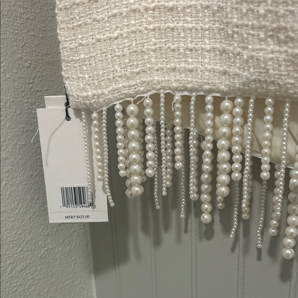 Cream High Waist Shorts by Jason Wu - Picture 3 of 3